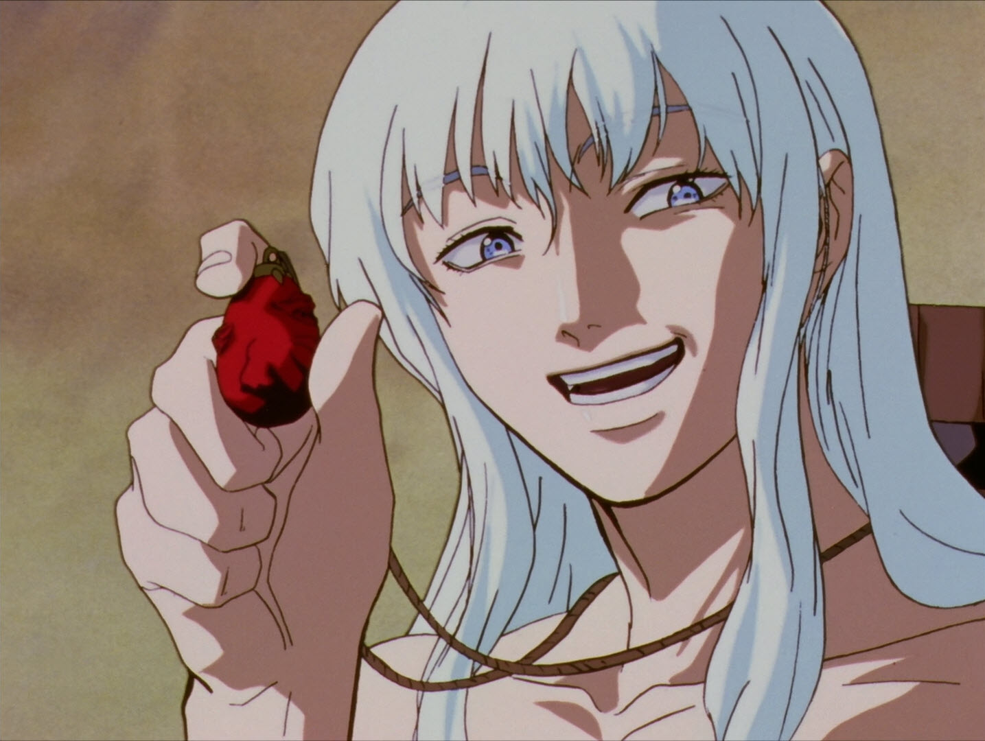 Griffith holding a Behelit