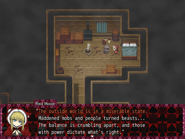Red Hood Becomes Alice, 2
