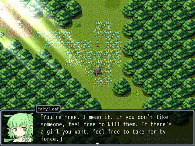 Leaf says you're free