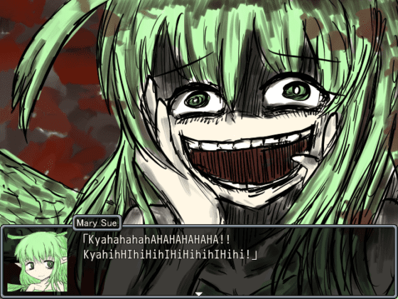 Mary Sue is crazy