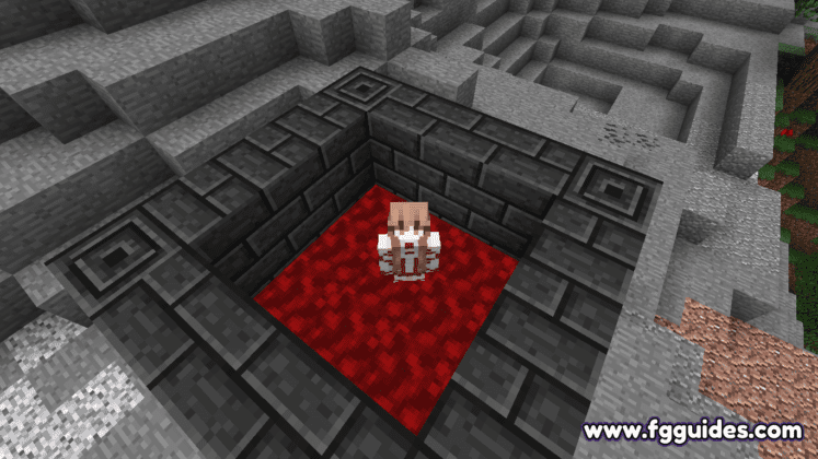 Me in molten iron