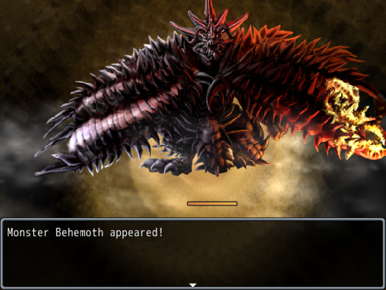 Fighting Monster Behemoth