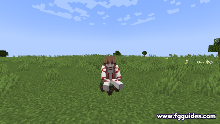 Me sitting on a cushion