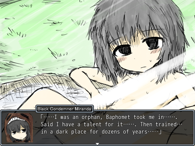 Miranda, playing in the water, 2