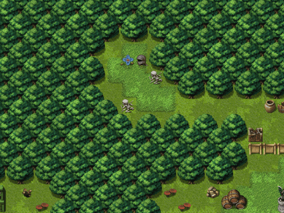 Talking Flower in the Forest of Abandonment