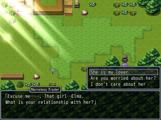 Elma's dad in the Holy Forest