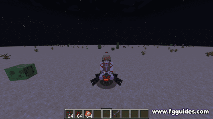 Riding a spider