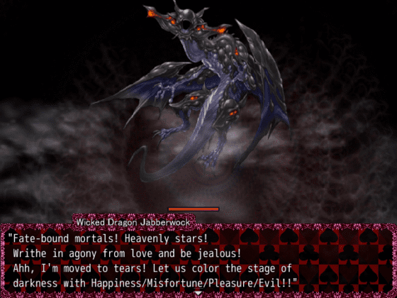 Endings F and G, Jabberwock, 22