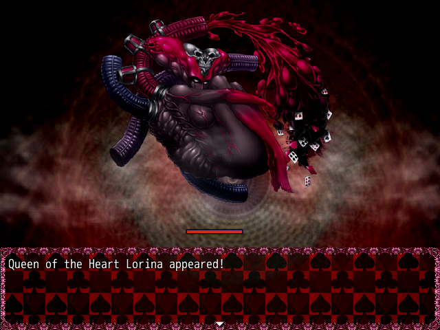 Fighting the Queen of Heart Lorina
