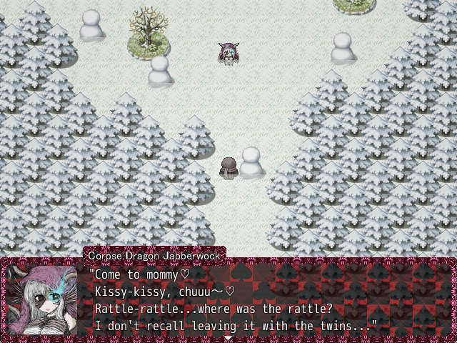 Jabberwock in the Hidden Snow Garden, 6
