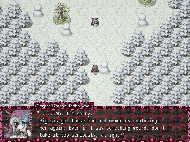 Jabberwock in the Hidden Snow Garden, 7