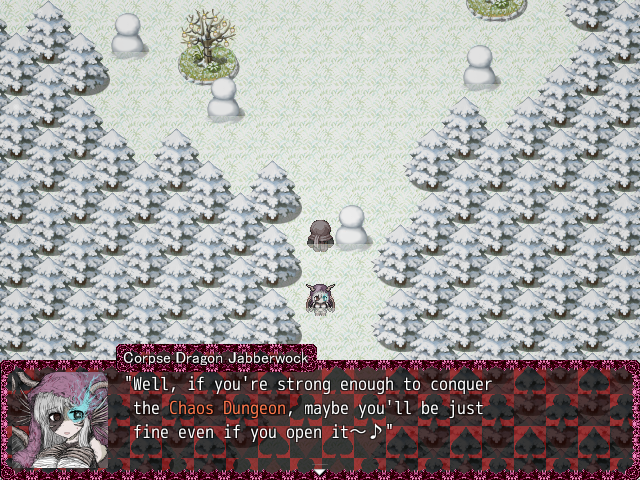 Jabberwock in the Hidden Snow Garden, 8