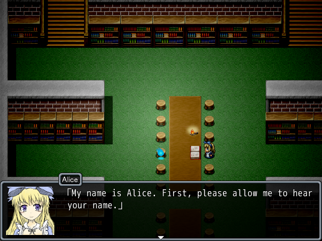 Alice introduces herself