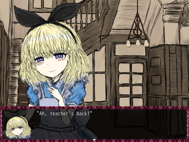 Alice welcomes you back