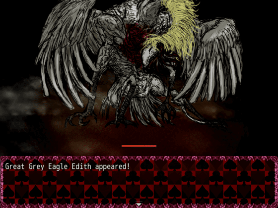 Great Grey Eagle Edith appeared