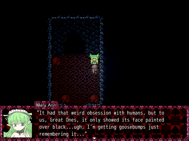 Mary is scared of the Crawling One