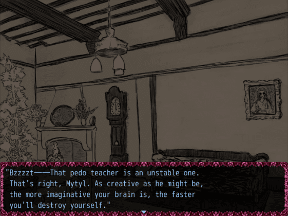 Secret radio message