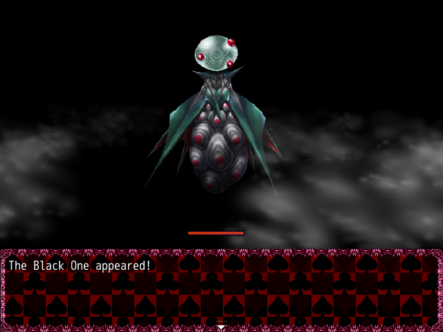 The Black One appeared