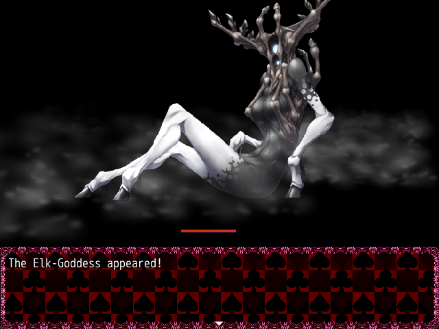 The Elk Goddess appeared