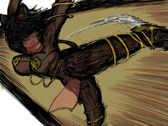 Assassin Morgiana in action