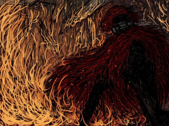 Mysterious enemy and fire