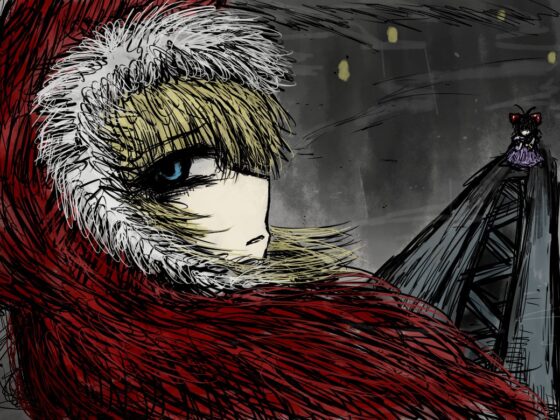 Red Hood and a mysterious character