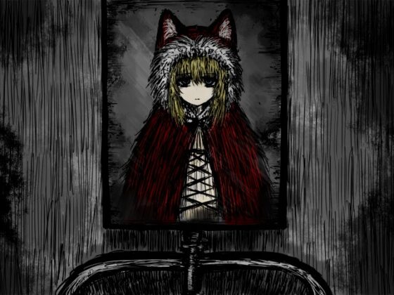 Red Hood in a mirror