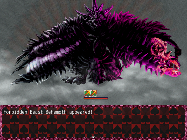 Forbidden Beast Behemoth appeared Forbidden Beast Behemoth appeared
